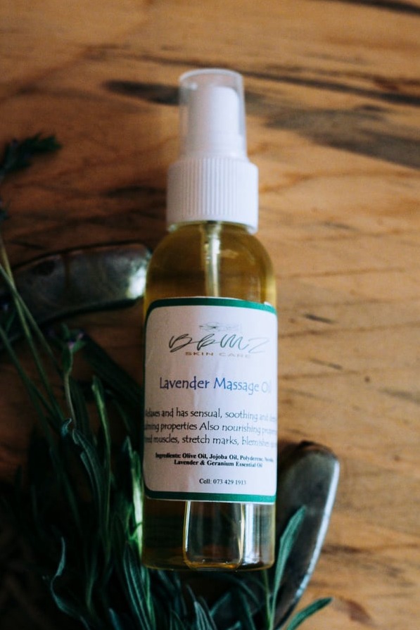 BBMZ Lavender Massage Oil